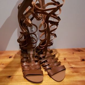 Just Fab Engrid Gladiator Sandals